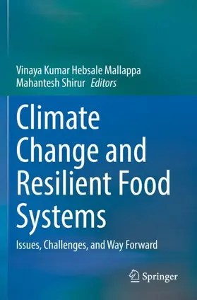 Shirur / Hebsale Mallappa |  Climate Change and Resilient Food Systems | Buch |  Sack Fachmedien