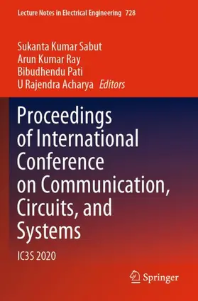Sabut / Acharya / Ray |  Proceedings of International Conference on Communication, Circuits, and Systems | Buch |  Sack Fachmedien