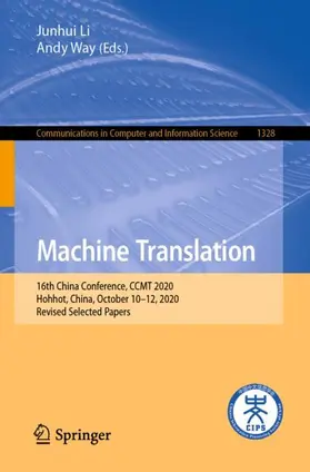 Way / Li |  Machine Translation | Buch |  Sack Fachmedien