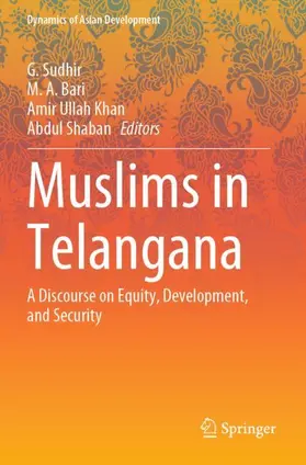 Sudhir / Shaban / Bari |  Muslims in Telangana | Buch |  Sack Fachmedien
