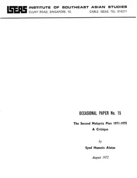 Alatas |  The Second Malaysia Plan 1971 - 1975 | eBook | Sack Fachmedien