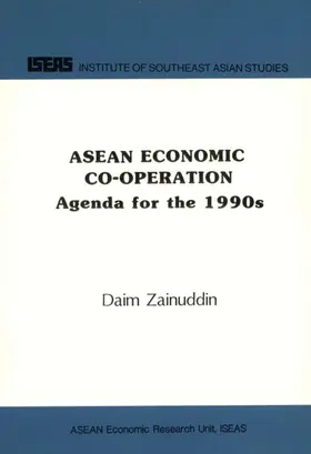 Zainuddin |  ASEAN Economic Cooperation Agenda for the 1990s | eBook | Sack Fachmedien