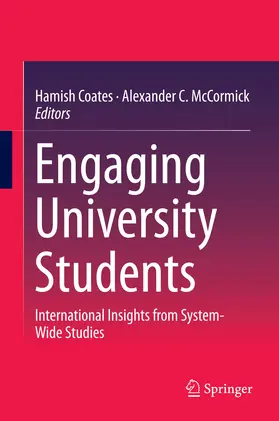 Coates / McCormick |  Engaging University Students | eBook | Sack Fachmedien