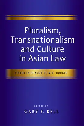 Bell |  Pluralism, Transnationalism and Culture in Asian Law | eBook | Sack Fachmedien