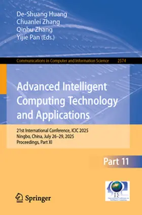 Huang / Zhang / Pan |  Advanced Intelligent Computing Technology and Applications | eBook | Sack Fachmedien