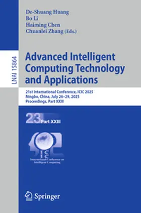 Huang / Li / Chen | Advanced Intelligent Computing Technology and Applications | E-Book | sack.de