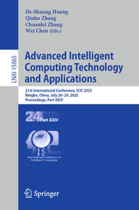 Huang / Zhang / Chen |  Advanced Intelligent Computing Technology and Applications | eBook | Sack Fachmedien