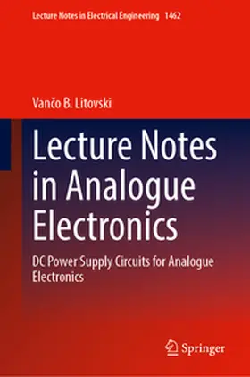 Litovski | Lecture Notes in Analogue Electronics | E-Book | www2.sack.de