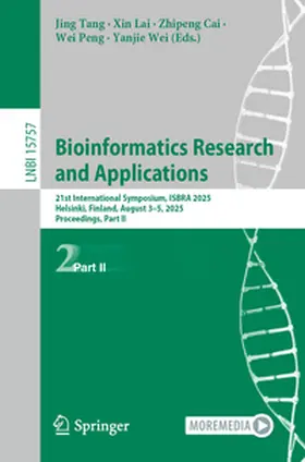 Tang / Lai / Cai |  Bioinformatics Research and Applications | eBook | Sack Fachmedien