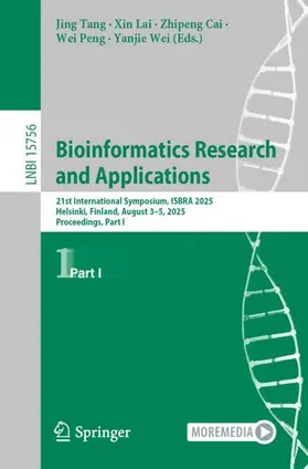 Tang / Lai / Cai |  Bioinformatics Research and Applications | Buch |  Sack Fachmedien