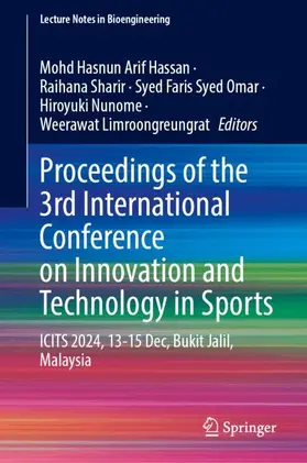 Hassan / Sharir / Syed Omar |  Proceedings of the 3rd International Conference on Innovation and Technology in Sports | Buch |  Sack Fachmedien