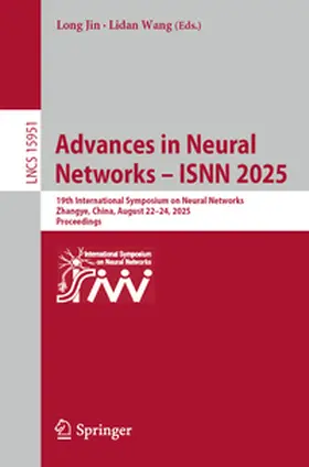 Jin / Wang |  Advances in Neural Networks – ISNN 2025 | eBook | Sack Fachmedien