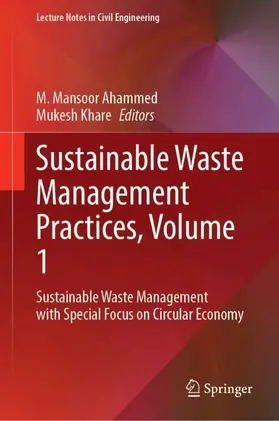 Ahammed / Khare |  Sustainable Waste Management Practices, Volume 1 | Buch |  Sack Fachmedien