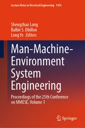 Long / Dhillon / Ye |  Man-Machine-Environment System Engineering | eBook | Sack Fachmedien
