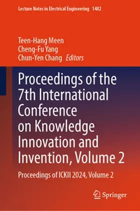 Meen / Yang / Chang |  Proceedings of the 7th International Conference on Knowledge Innovation and Invention, Volume 2 | eBook | Sack Fachmedien
