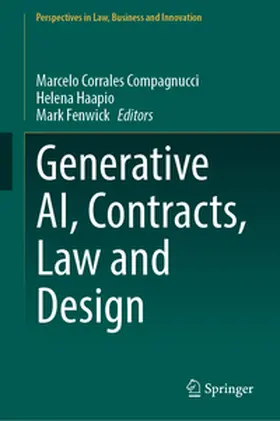 Corrales Compagnucci / Haapio / Fenwick |  Generative AI, Contracts, Law and Design | eBook | Sack Fachmedien