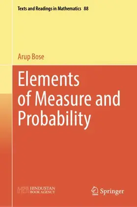 Bose |  Elements of Measure and Probability | Buch |  Sack Fachmedien
