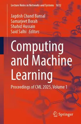 Bansal / Borah / Hussain | Computing and Machine Learning | Buch | 978-981-952871-4 | www2.sack.de