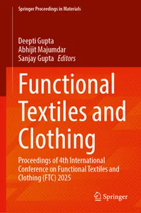 Gupta / Majumdar | Functional Textiles and Clothing | E-Book | www2.sack.de