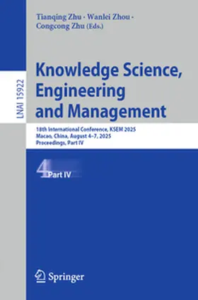 Zhu / Zhou | Knowledge Science, Engineering and Management | E-Book | www2.sack.de