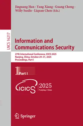 Han / Xiang / Cheng | Information and Communications Security | E-Book | www2.sack.de