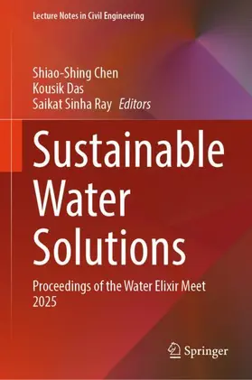 Chen / Das / Ray |  Sustainable Water Solutions | Buch |  Sack Fachmedien
