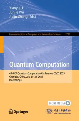 Li / Wu / Zhang | Quantum Computation | Buch | 978-981-954790-6 | www2.sack.de
