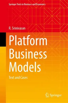 Srinivasan |  Platform Business Models | Buch |  Sack Fachmedien