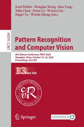 Kittler / Xiong / Yang |  Pattern Recognition and Computer Vision | Buch |  Sack Fachmedien