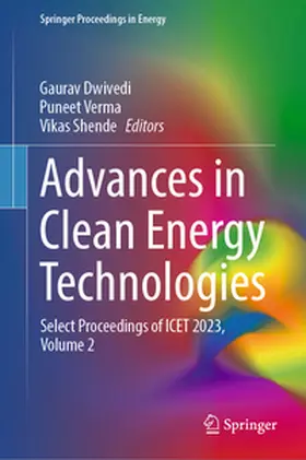 Dwivedi / Verma / Shende |  Advances in Clean Energy Technologies | eBook | Sack Fachmedien