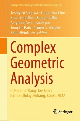 Sugawa / Choi / Kim |  Complex Geometric Analysis | Buch |  Sack Fachmedien