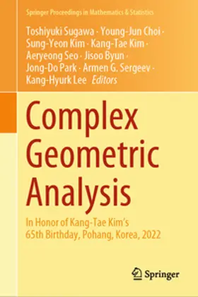 Sugawa / Choi / Kim |  Complex Geometric Analysis | eBook | Sack Fachmedien