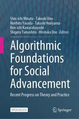 Minato / Uno / Yasuda |  Algorithmic Foundations for Social Advancement | Buch |  Sack Fachmedien