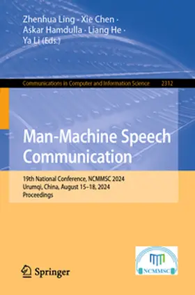 Ling / Chen / Hamdulla | Man-Machine Speech Communication | E-Book | sack.de