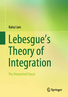 Jain | Lebesgue’s Theory of Integration | E-Book | sack.de