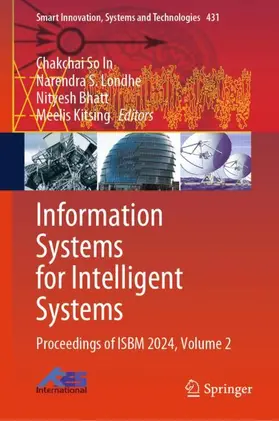 In / Kitsing / Londhe |  Information Systems for Intelligent Systems | Buch |  Sack Fachmedien