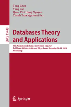 Chen / Cao / Nguyen |  Databases Theory and Applications | eBook | Sack Fachmedien