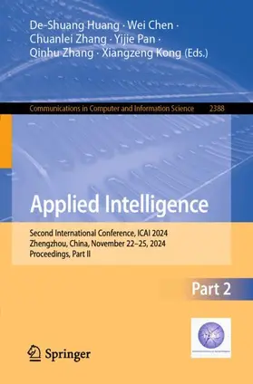 Huang / Chen / Kong |  Applied Intelligence | Buch |  Sack Fachmedien