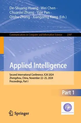Huang / Chen / Kong |  Applied Intelligence | Buch |  Sack Fachmedien