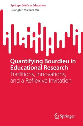 Mu |  Quantifying Bourdieu in Educational Research | Buch |  Sack Fachmedien