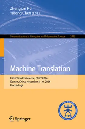 Chen / He |  Machine Translation | Buch |  Sack Fachmedien