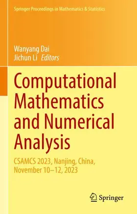 Li / Dai |  Computational Mathematics and Numerical Analysis | Buch |  Sack Fachmedien