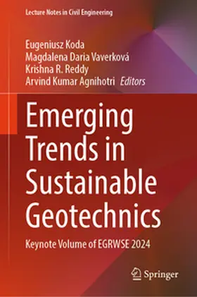 Koda / Vaverková / Reddy | Emerging Trends in Sustainable Geotechnics | E-Book | sack.de