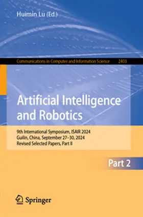 Lu | Artificial Intelligence and Robotics | E-Book | www2.sack.de