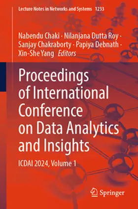 Chaki / Roy / Chakraborty |  Proceedings of International Conference on Data Analytics and Insights | eBook | Sack Fachmedien