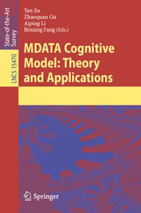 Jia / Gu / Li |  MDATA Cognitive Model: Theory and Applications | eBook | Sack Fachmedien
