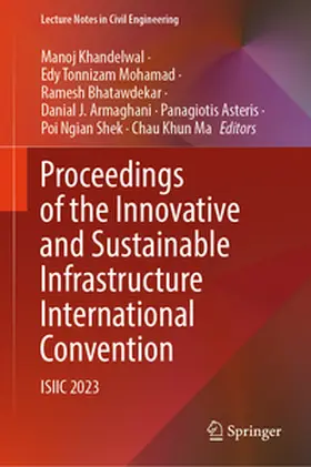 Khandelwal / Mohamad / Bhatawdekar | Proceedings of the Innovative and Sustainable Infrastructure International Convention | E-Book | sack.de