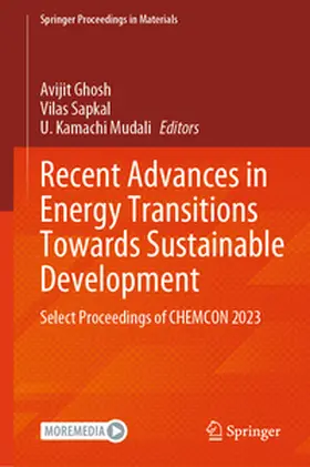Ghosh / Sapkal / Kamachi Mudali |  Recent Advances in Energy Transitions Towards Sustainable Development | eBook | Sack Fachmedien