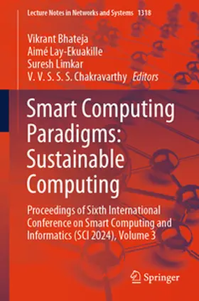 Bhateja / Lay-Ekuakille / Limkar |  Smart Computing Paradigms: Sustainable Computing | eBook | Sack Fachmedien