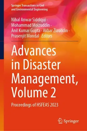 Siddiqui / Moizuddin / Mondal |  Advances in Disaster Management, Volume 2 | Buch |  Sack Fachmedien